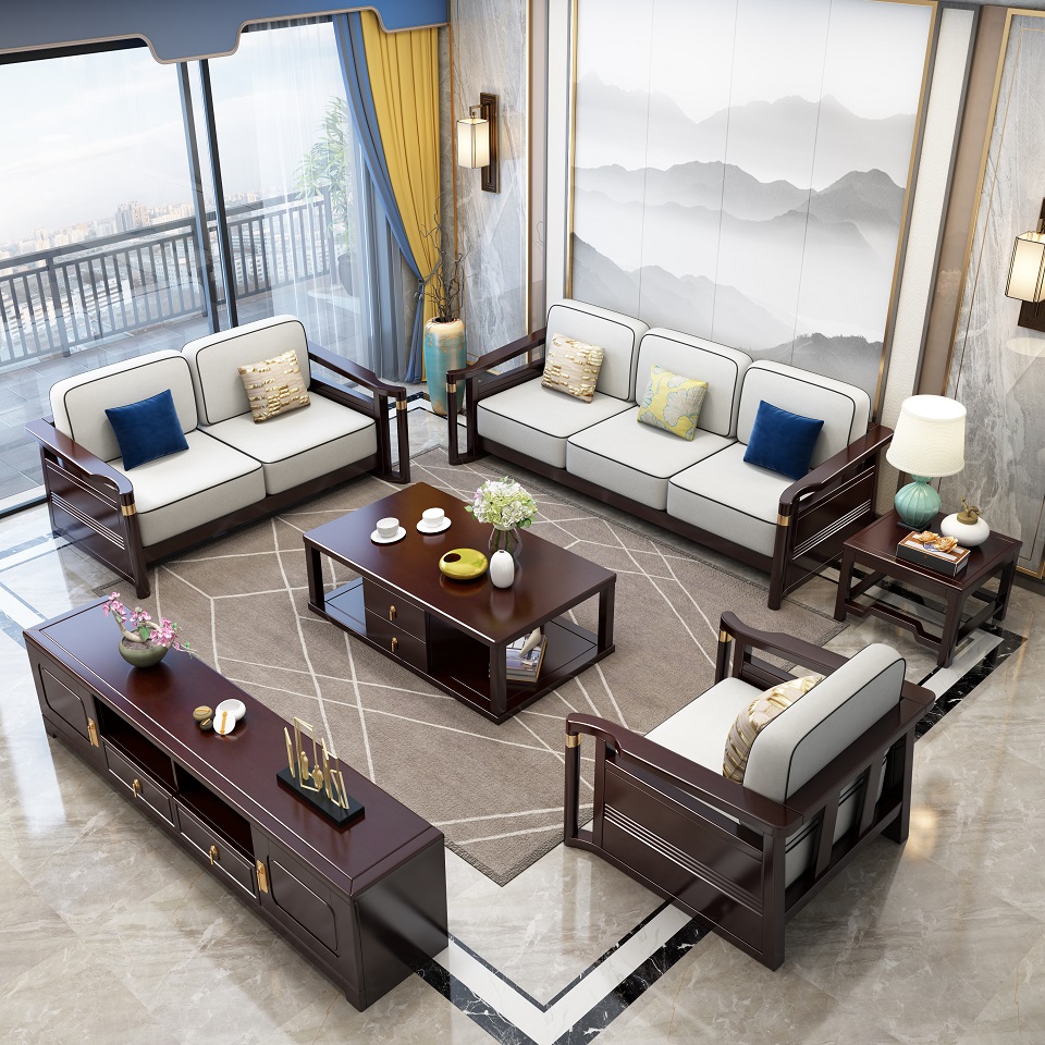 新中式沙发987